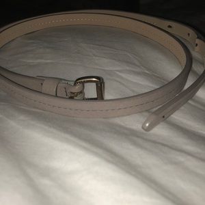 J crew factory skinny taupe belt medium